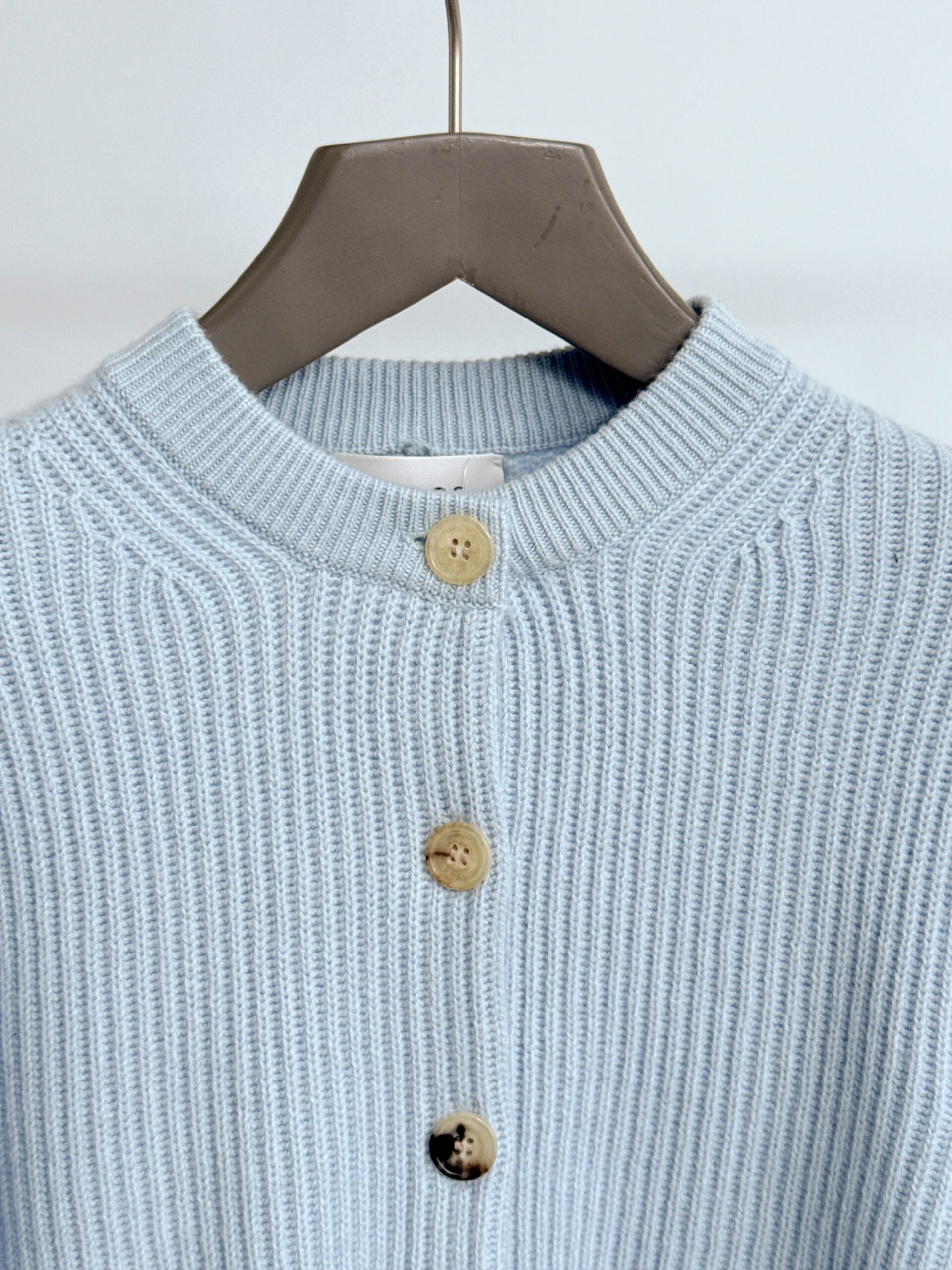 オルドス デタッチャブルカラー リブニットジャケット