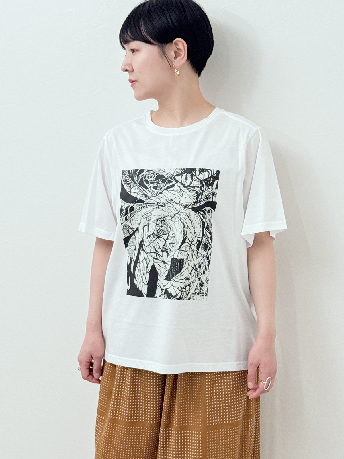 スタッフデザインT　Visages Ｔ（面ざしT）モノトーン