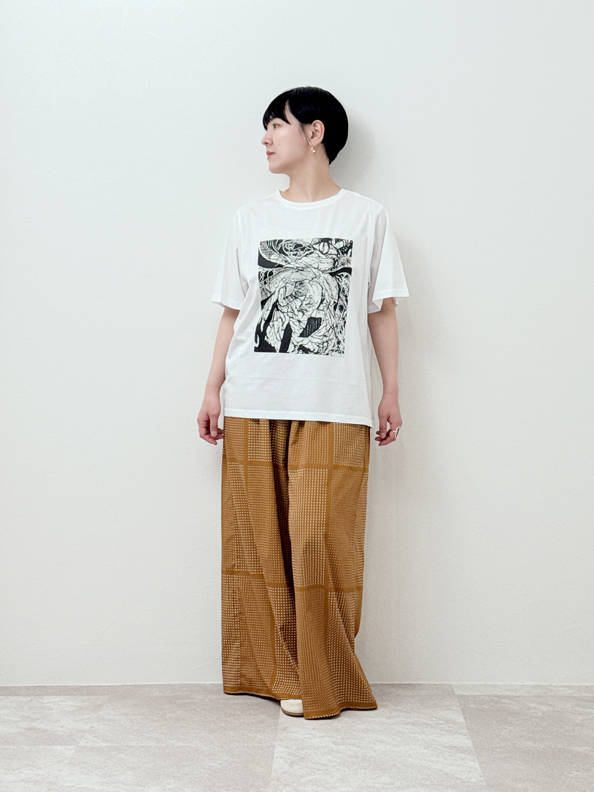 スタッフデザインT　Visages Ｔ（面ざしT）モノトーン