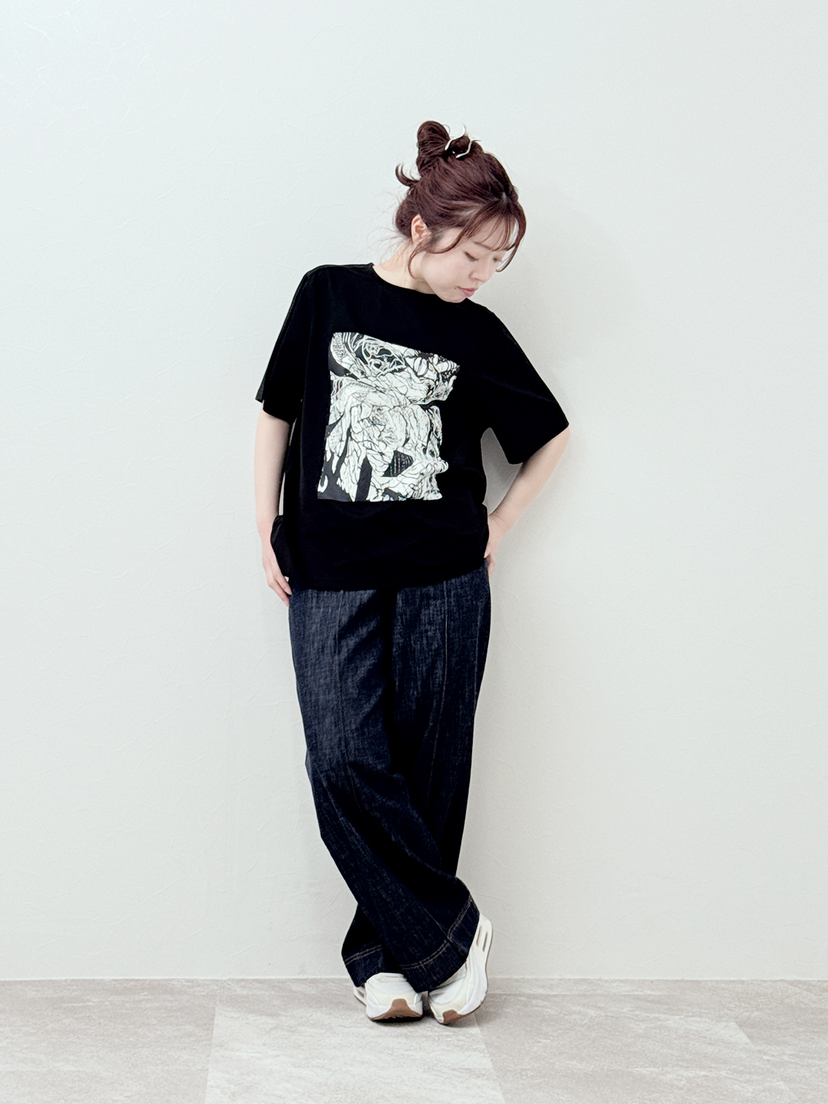 スタッフデザインT　Visages Ｔ（面ざしT）モノトーン