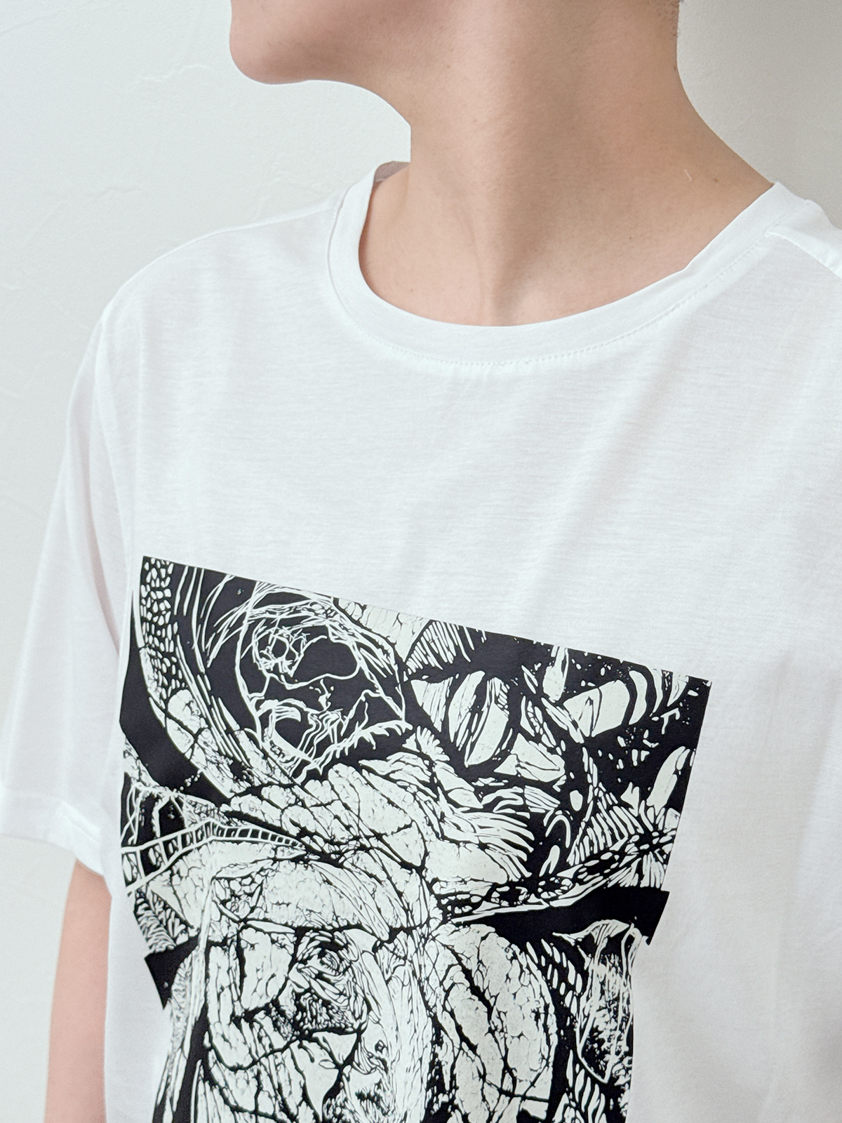 スタッフデザインT　Visages Ｔ（面ざしT）モノトーン