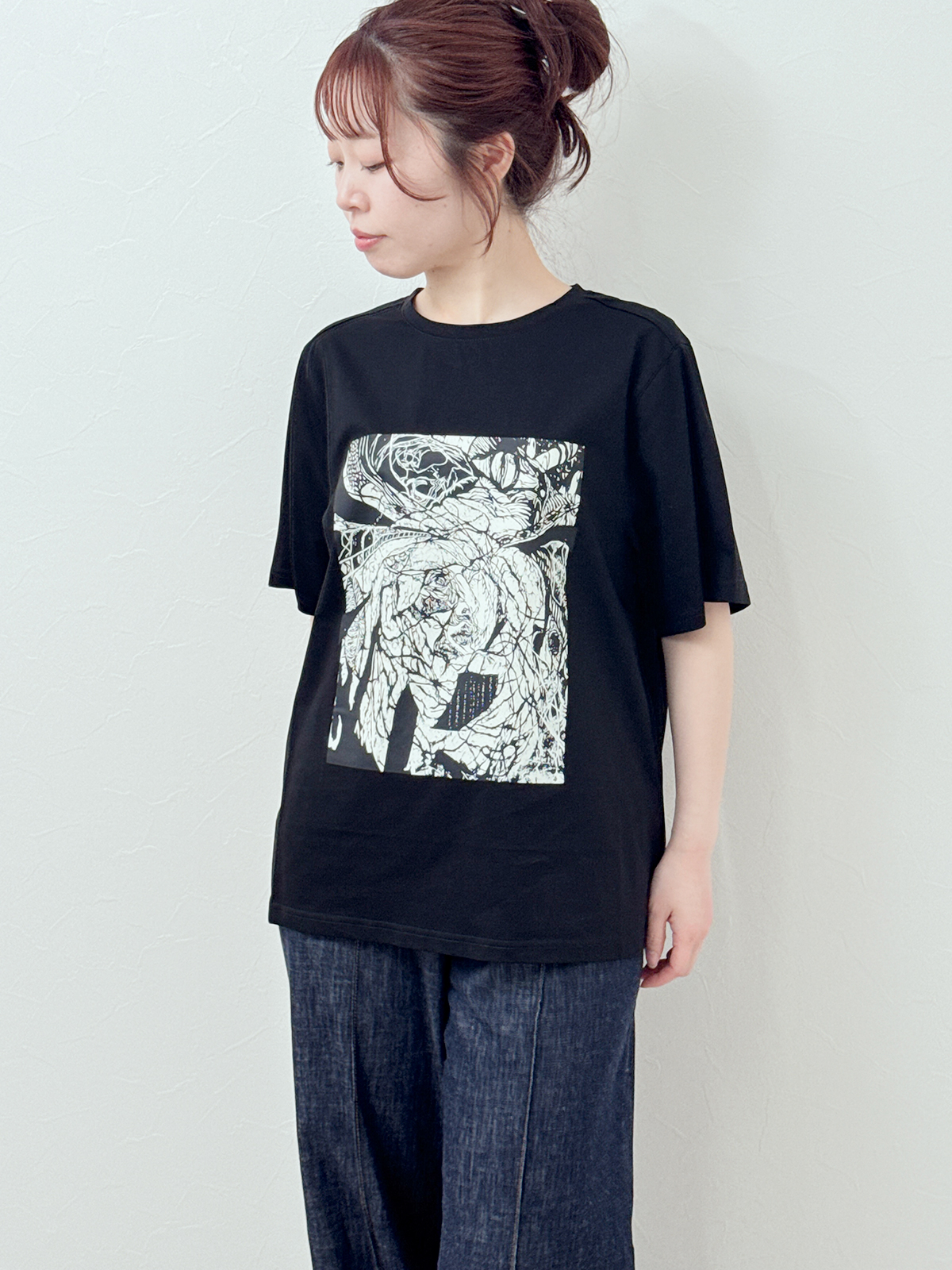 スタッフデザインT　Visages Ｔ（面ざしT）モノトーン