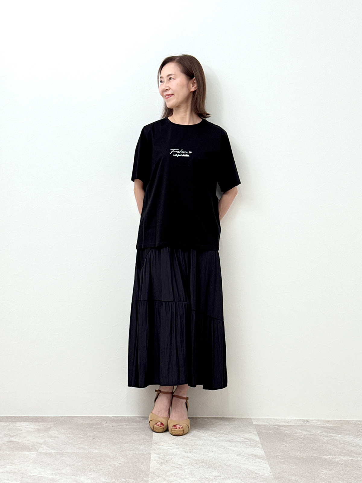 スタッフデザインT　To all the wonderful women✨　〜素敵な女性たちへ！〜　モノトーン