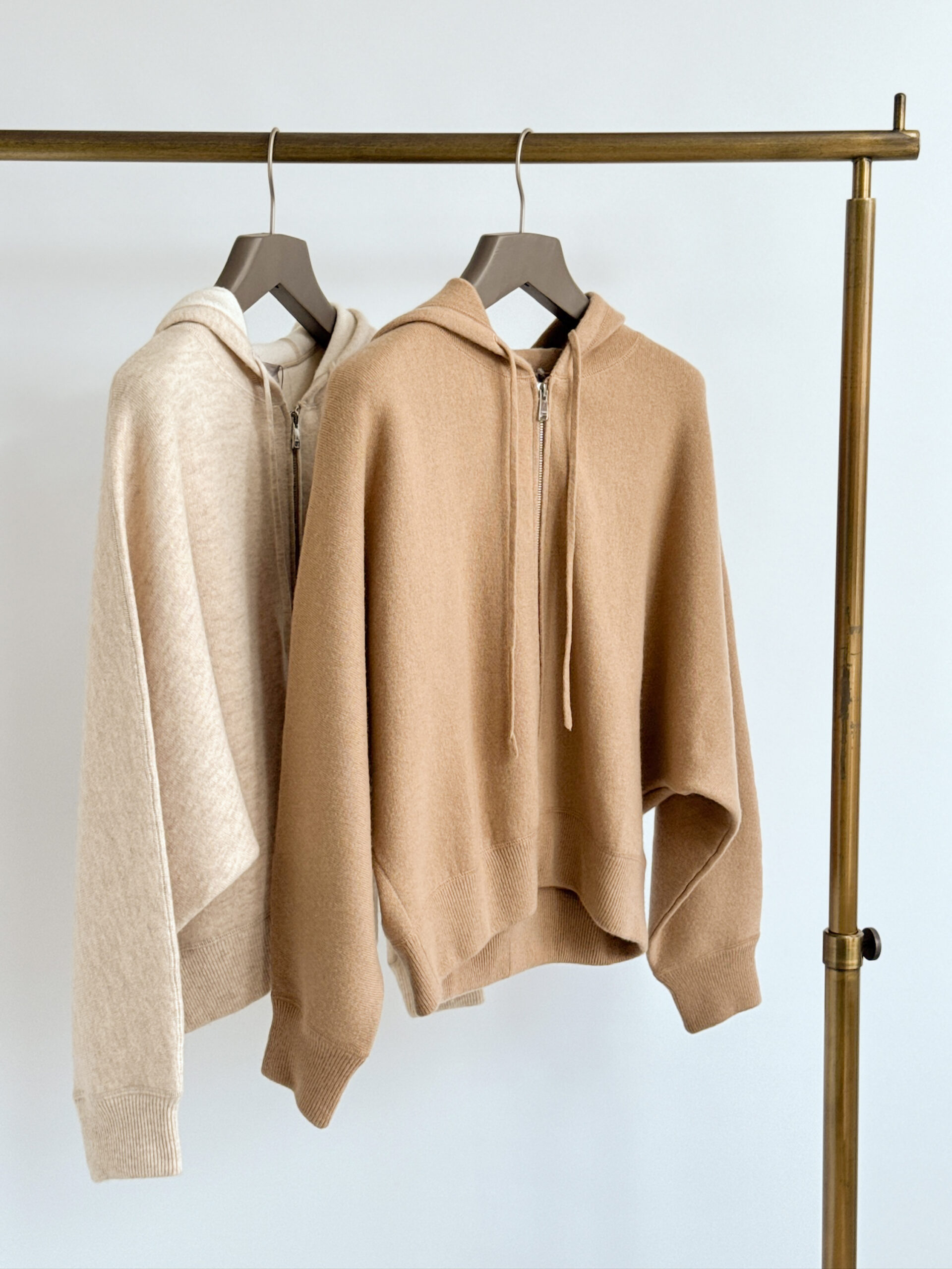 オルドス カシミヤ100リラクシーフーディー