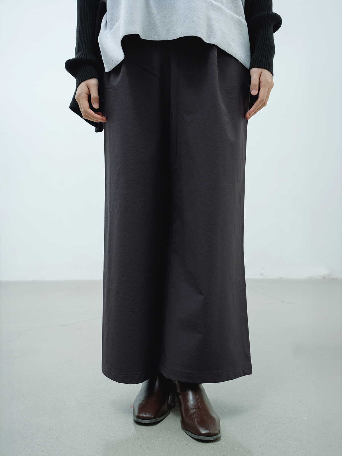 360°ストレッチ ワイドパンツ