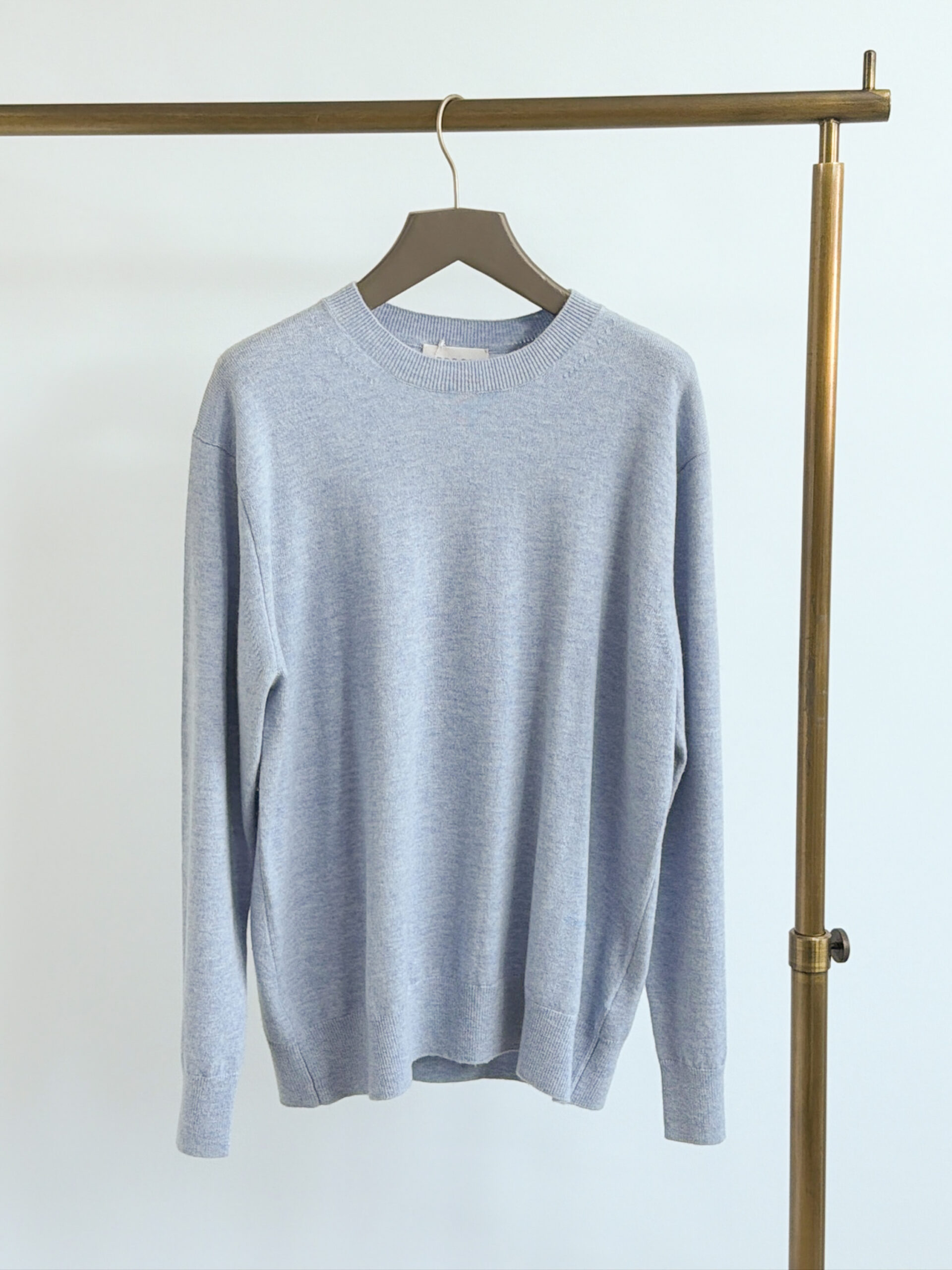 オルドス ウールカシミヤ クルーネックプルオーバー