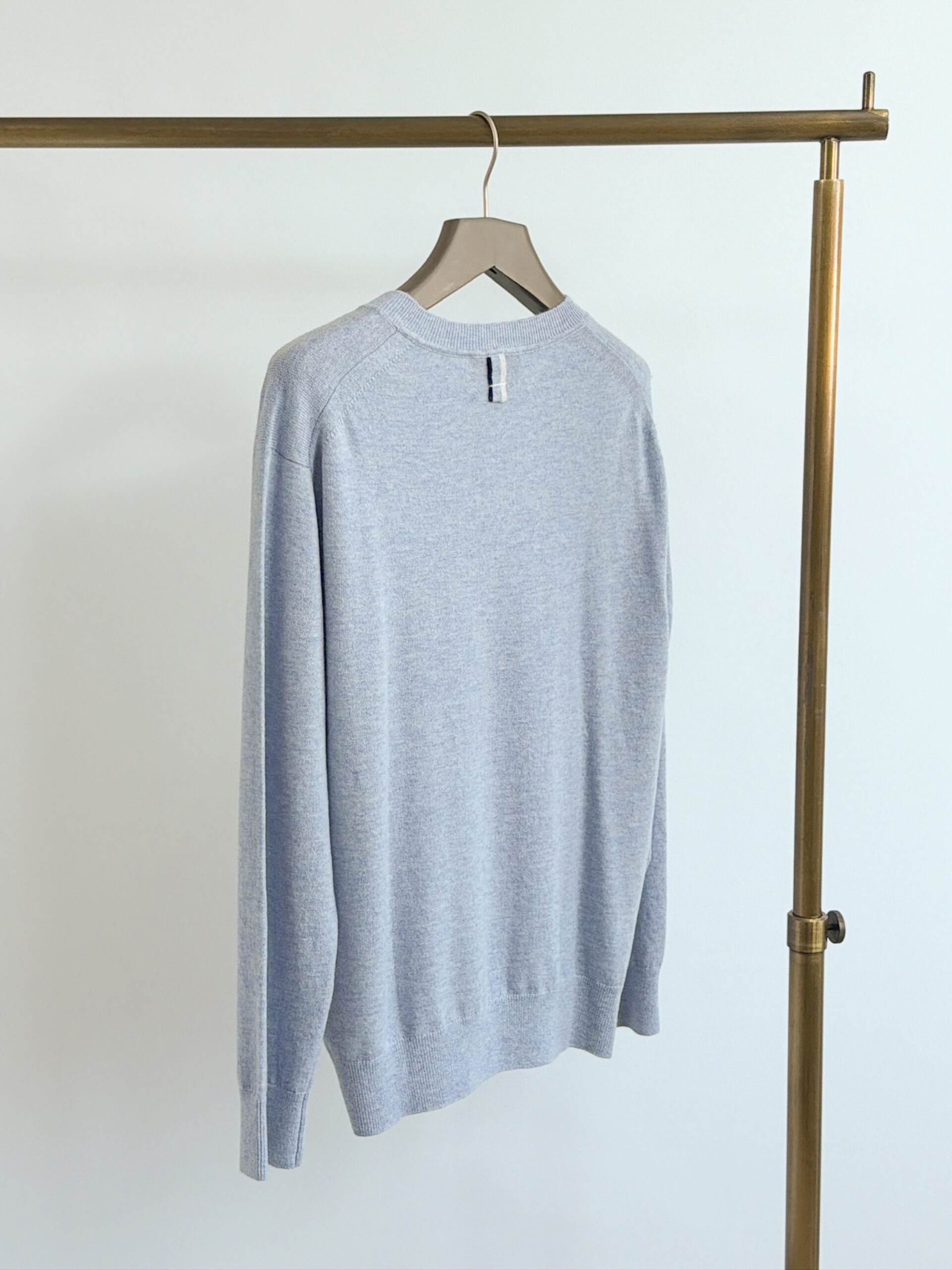 オルドス ウールカシミヤ クルーネックプルオーバー