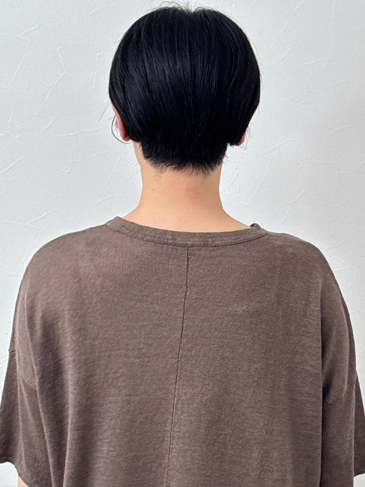 麻100ゆったりプルオーバー　サステナブル