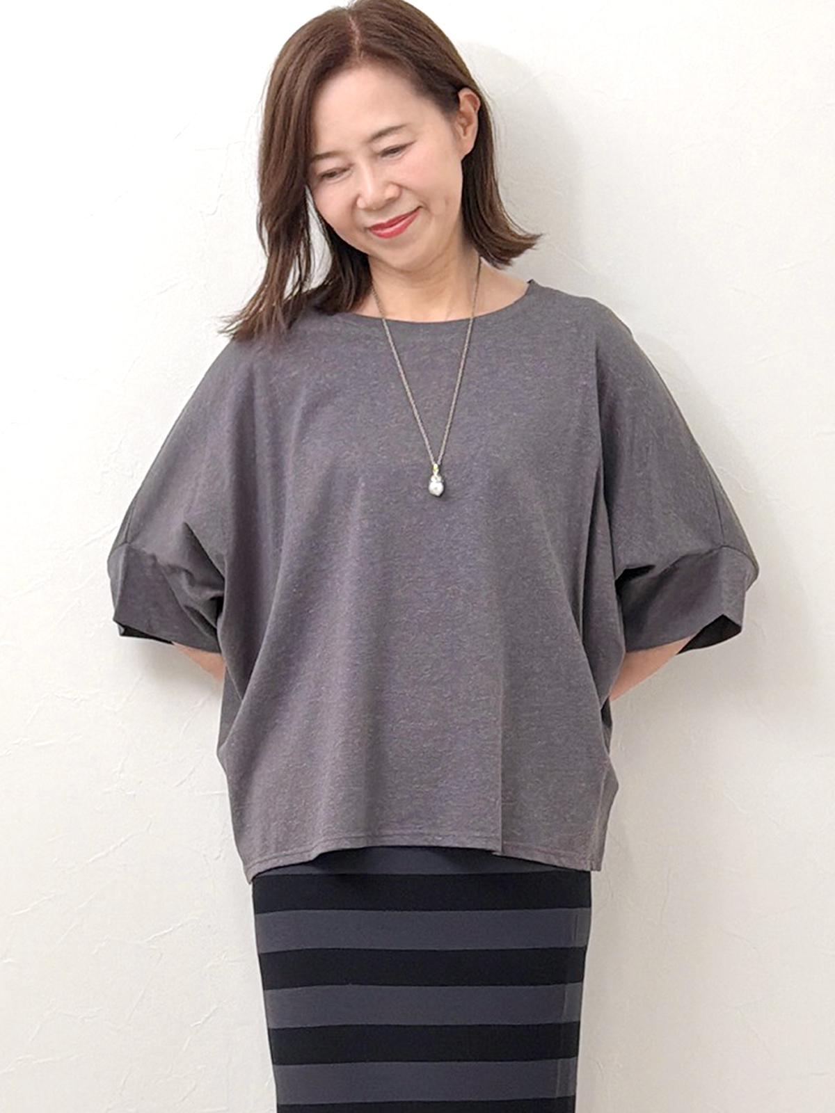 コットンテンセル Tシャツ　モノトーン