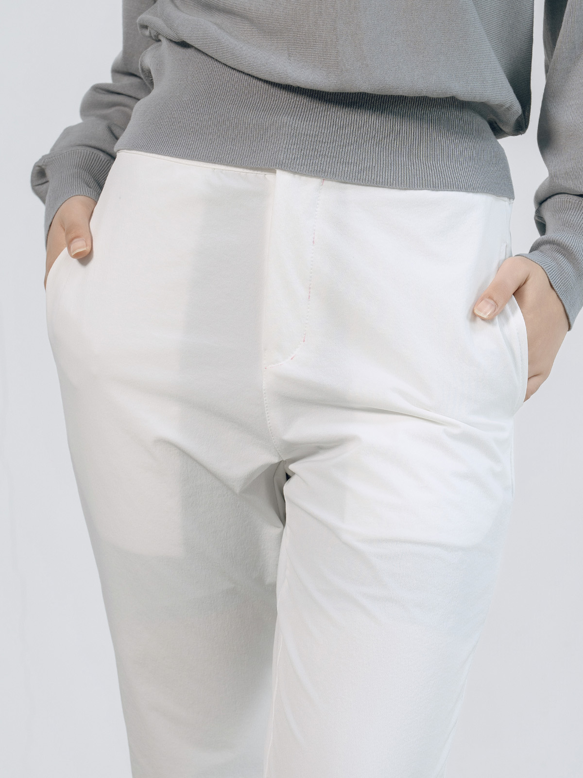 360°ストレッチスリムパンツ　モノトーン