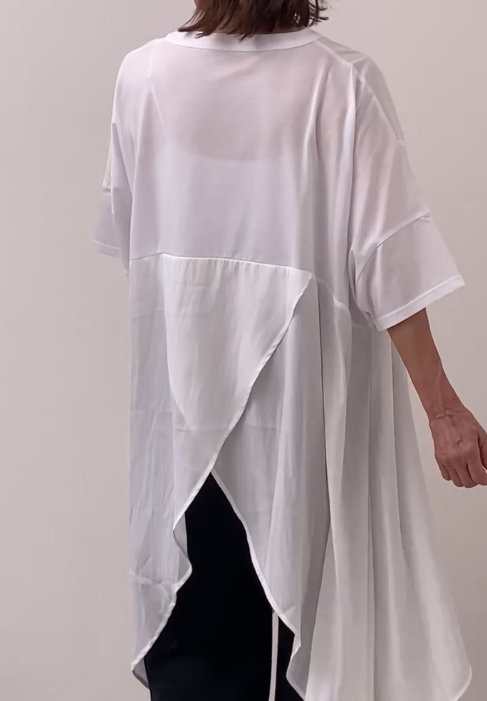 レイヤードスキッパーシャツ